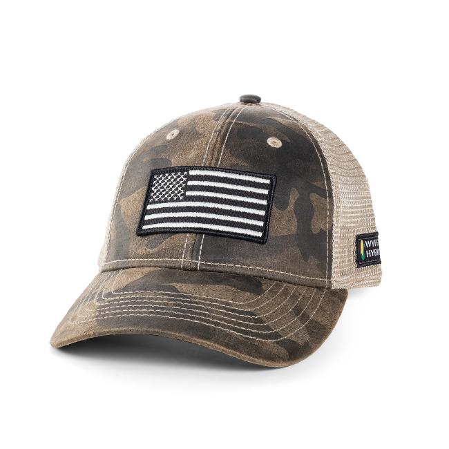 Camo Flag Cap