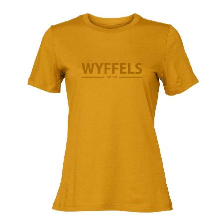 Bella + Canvas Women's Wyffels Text Relaxed Jersey T-Shirt