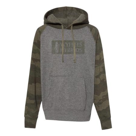 Camo Sleeve Hoodie​